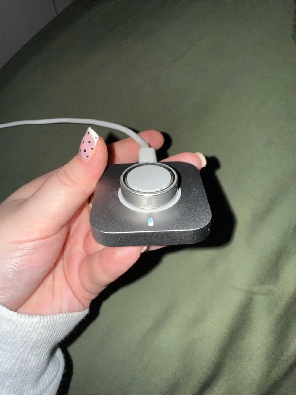 Oura Ring 4 - Brushed Silver - Size 10